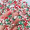 Fake Christmas Sprinkles Polymer Clay Sprinkles Polymer Sprinkles Christmas Polymer Clay Slices Fake Candy Sprinkles for Nail Art DIY Crafts Cake Phone(Christmas-90g-9 Styles)